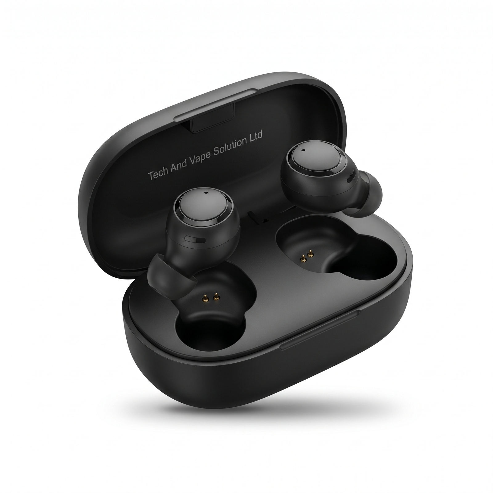 Tech And Vape Solution Ltd True Wireless Bluetooth Earbuds - Matte Black - Image 4